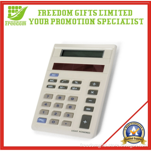 Promotional Dual Power Desktop Calculator (FREEDOM-CL003)